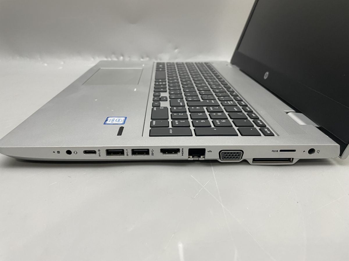 ★1円スタート★第7世代★HP ProBook 650 G4 Core i5 7世代★CPU未確認 8GB★現状引渡★ストレージ/OS無★BIOSまでの動作確認★液晶割★_画像2