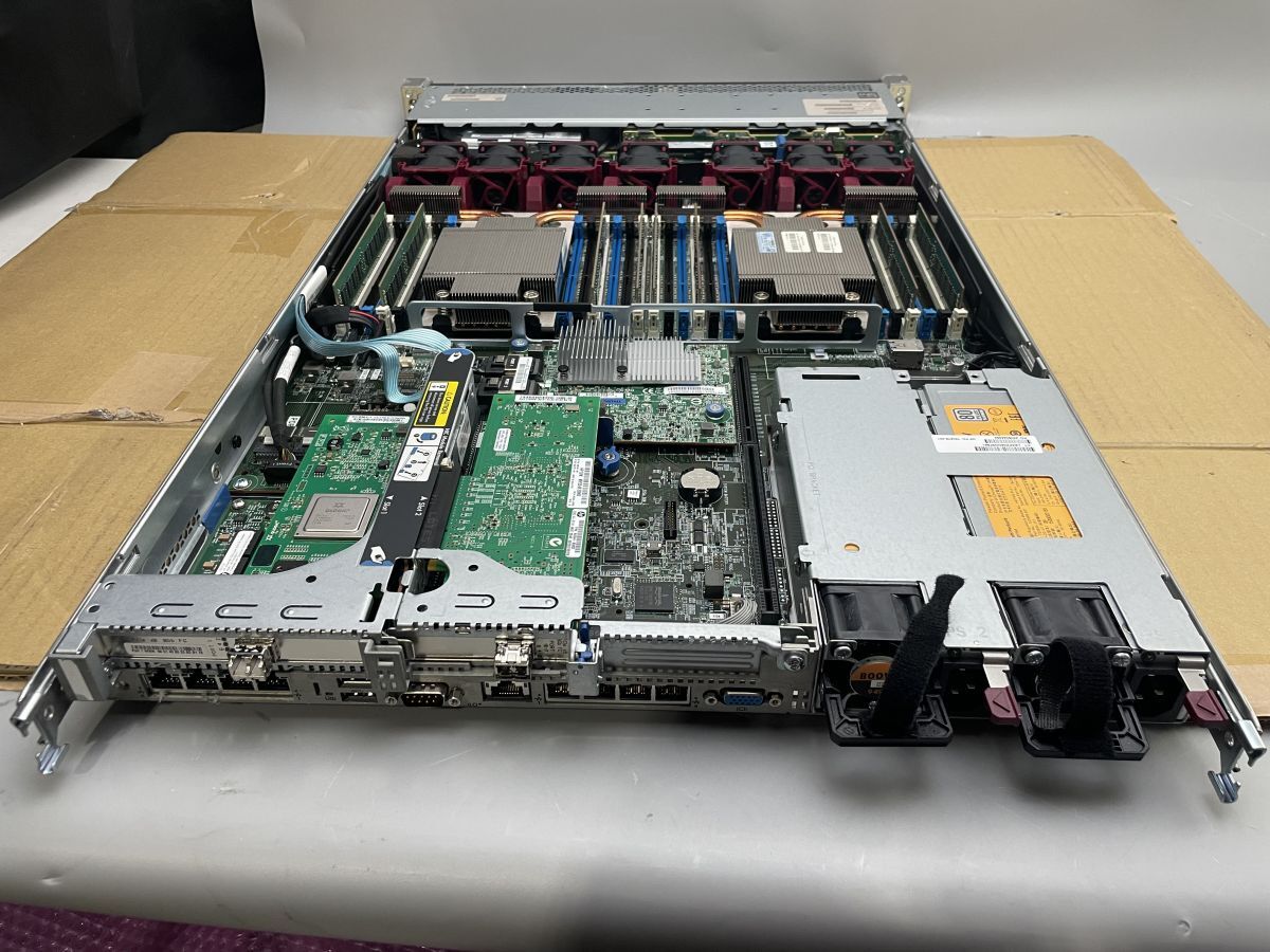 *1 jpy start *HP Proliant DL360 Gen9 Xeon E5-2687W v3 x2 basis 64GB* current delivery * storage /OS less *BIOS start-up till. operation verification *