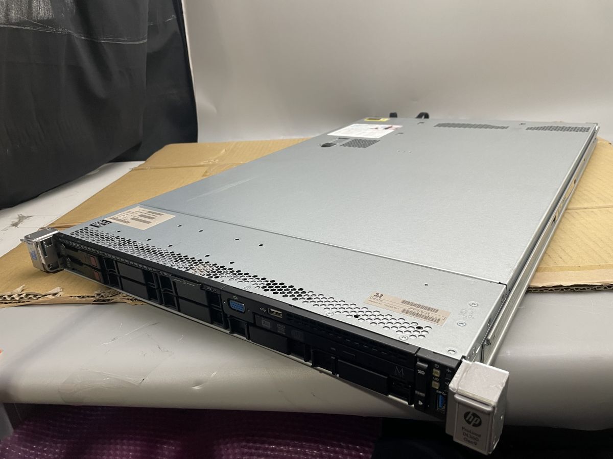 *1 jpy start *HP Proliant DL360 Gen9 Xeon E5-2687W v3 x2 basis 64GB* current delivery * storage /OS less *BIOS start-up till. operation verification *