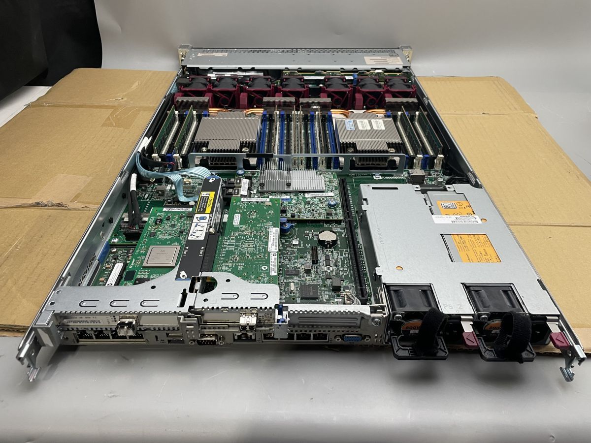 ★1円スタート★HP Proliant DL360 Gen9 Xeon E5-2687W v3 x2基 64GB★現状引き渡し★ストレージ/OS無★BIOS起動までの動作確認★の画像3