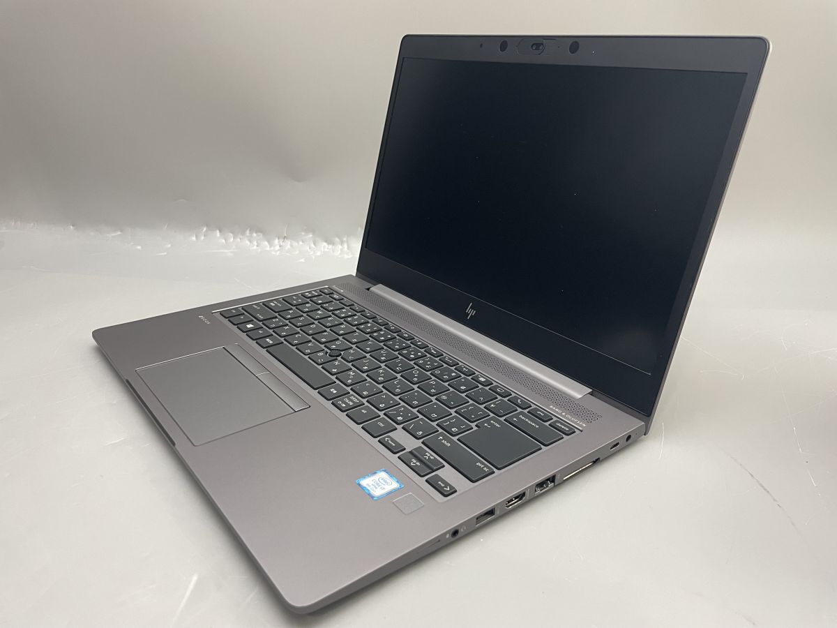 ★1円スタート★第8世代★HP ZBook 14u G5 Core i7 8650U 8GB SSD新品 256GB Win10 Pro★Radeon PRO WX 3100搭載★バッテリ膨張★AC欠品★_画像1