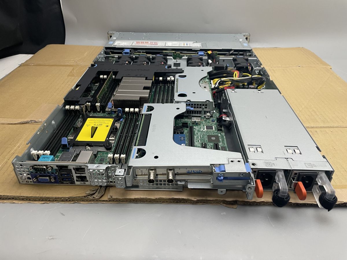 ★1円スタート★DELL PowerEdge R440 Xeon Silver 4114 16GB★現状引き渡し★ストレージ/OS無★BIOS起動までの動作確認★_画像3