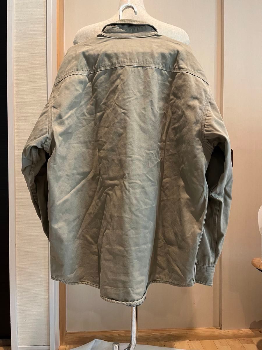 Carhartt カーハート シャツジャケット ダックキャンバス S96GKH 長袖シャツ カバーオール
