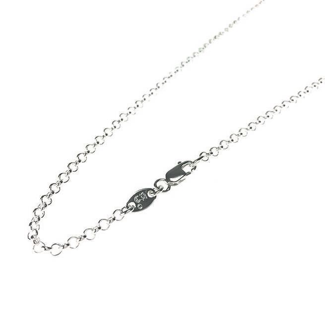 クロムハーツ ロールチェーンネックレス 20インチ 18 24 baby ch chain chrome fat hearts ne neck pendant クロス ダガー ペンダント 新品