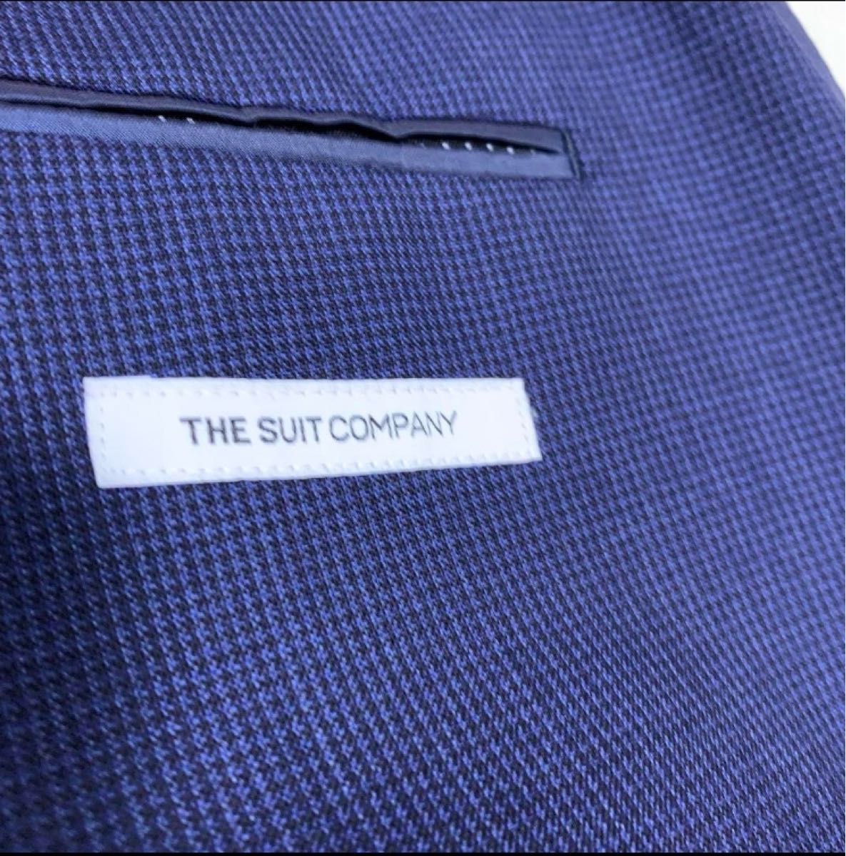 The suit company セットアップ カノニコ ネイビー XL スーツ 上下セット 美品 AB