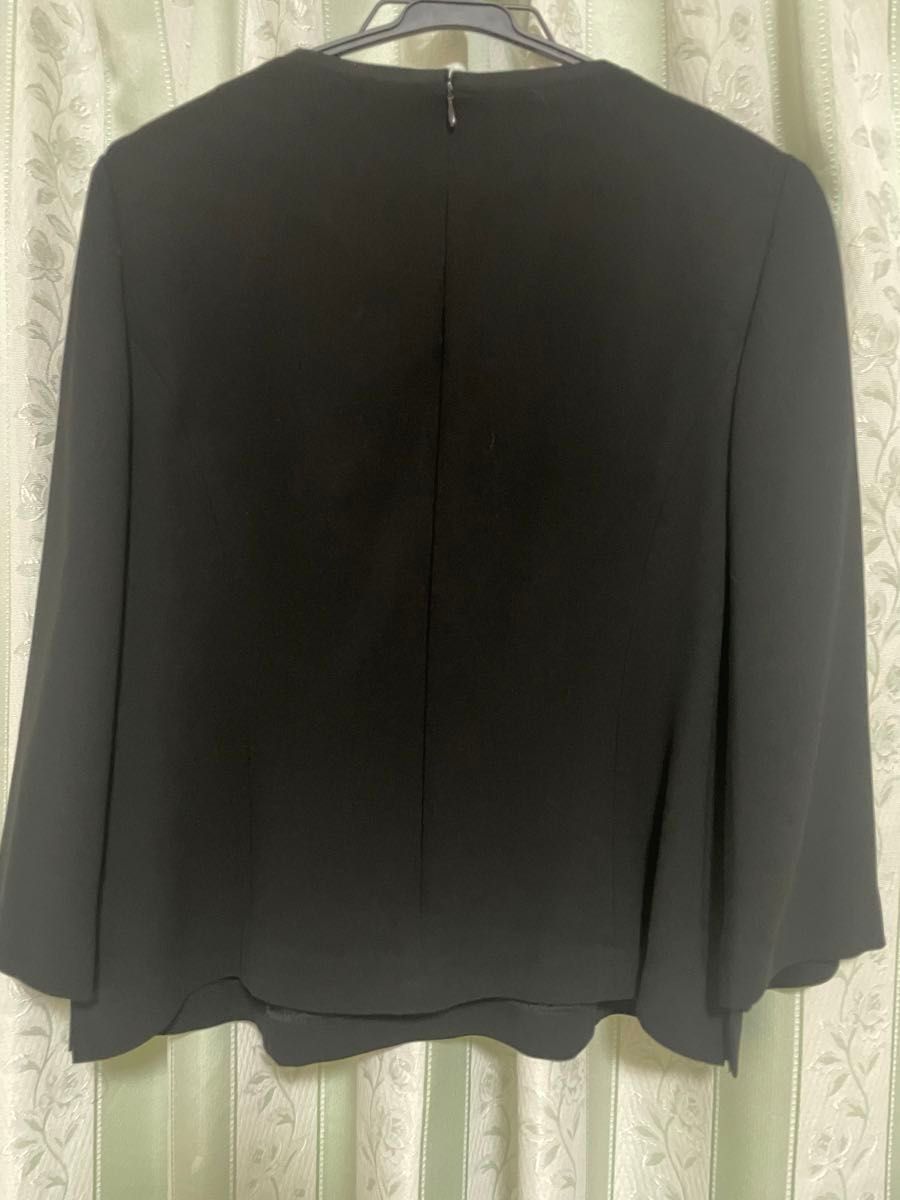 ブラックフォーマル　ルチアーノスプラーニ　3点セット　44号　東京ソワール　礼服　冠婚葬祭 ジャケット スーツ