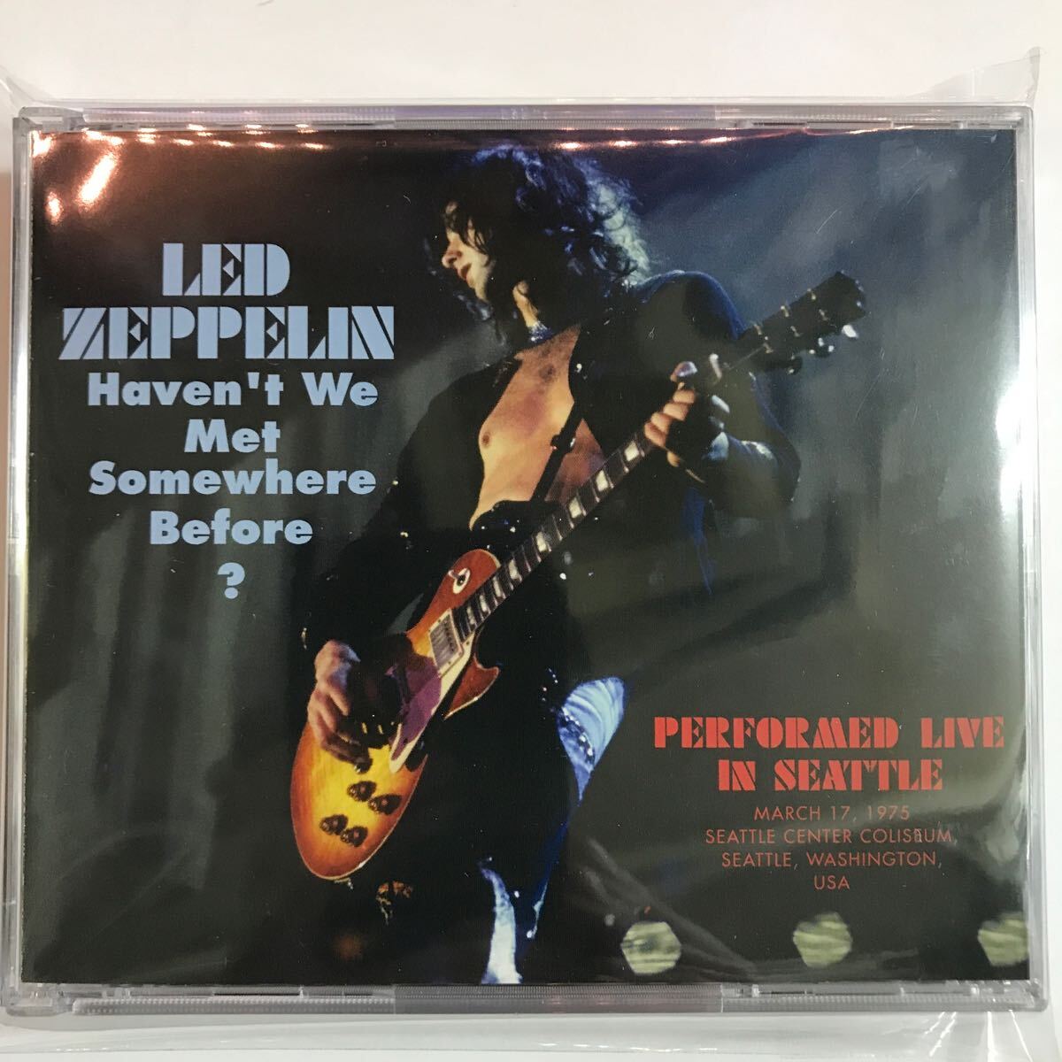 LED ZEPPELIN : Haven’t We Met Somewhere Before? Performed Live in Seattle (3CD) EVSDオリジナル！GW終わってしまった大特価！の画像1