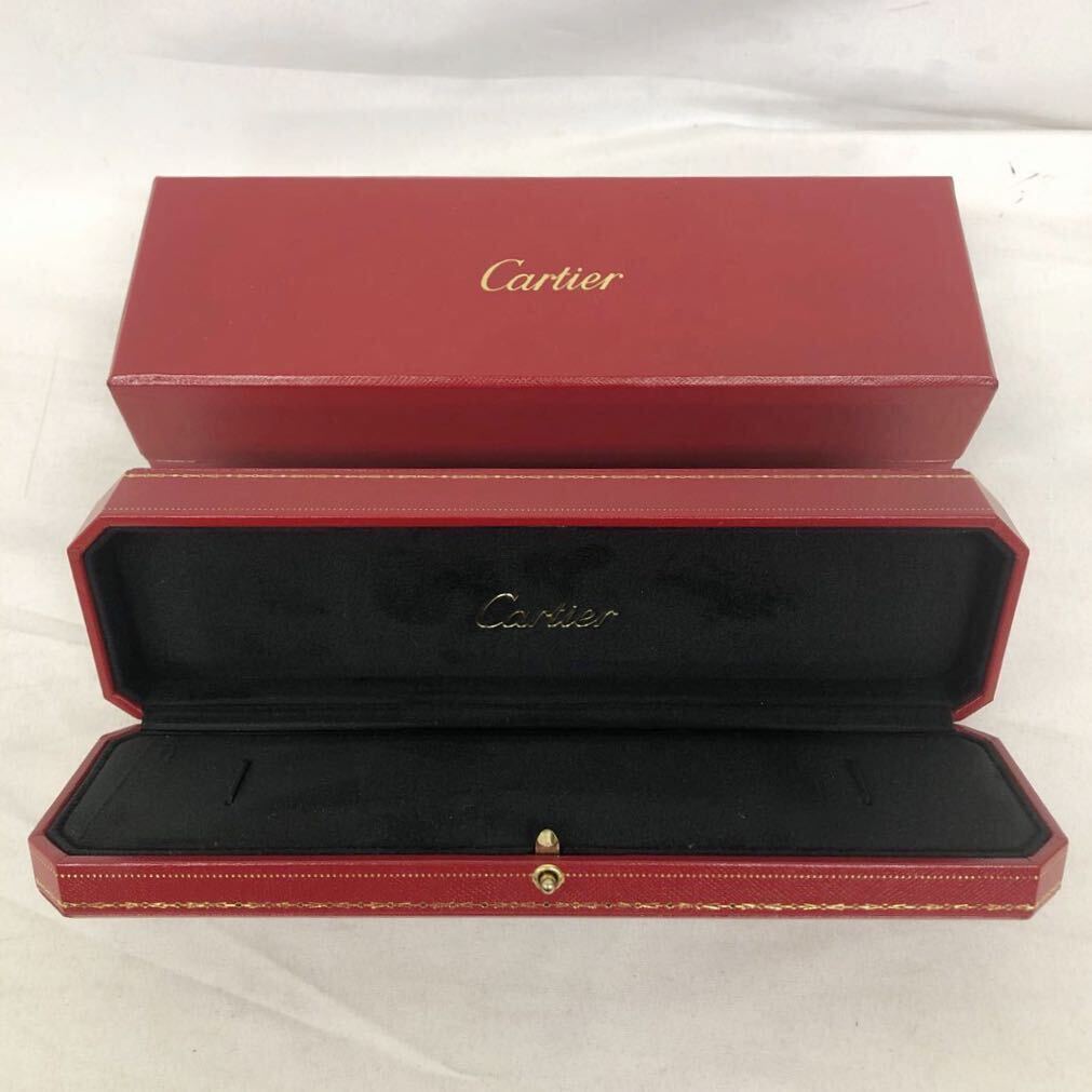 Cartier カルティエ 　ジュエリーケース　空箱　空き箱　ブレスレット用　アクセサリー 箱　BOX ボックス　ケース_画像1