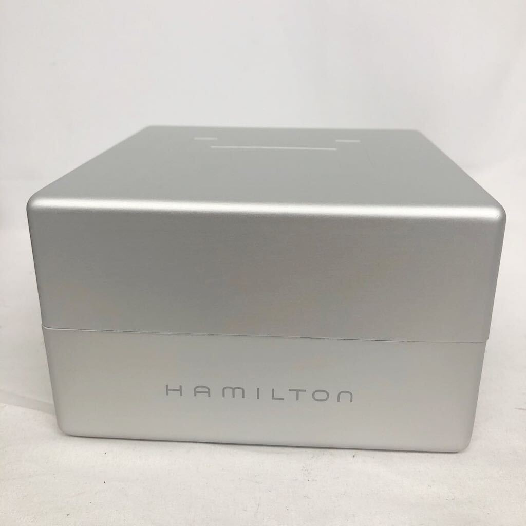 ハミルトン HAMILTON 時計ケース 空箱 腕時計 ボックス BOX 空き箱 ウォッチケース 付属品 アルミ製の画像5