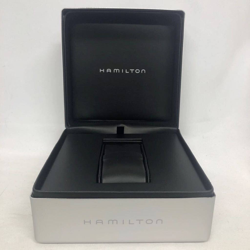 ハミルトン HAMILTON 時計ケース 空箱 腕時計 ボックス BOX 空き箱 ウォッチケース 付属品 アルミ製の画像2