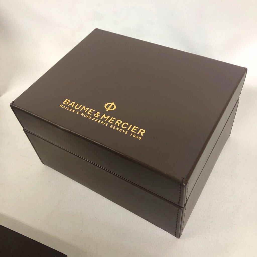 BAUME&MERCIER ボーム&メルシエ 時計ケース 空箱 腕時計 ボックス BOX 空き箱 冊子 付属品 B_画像6