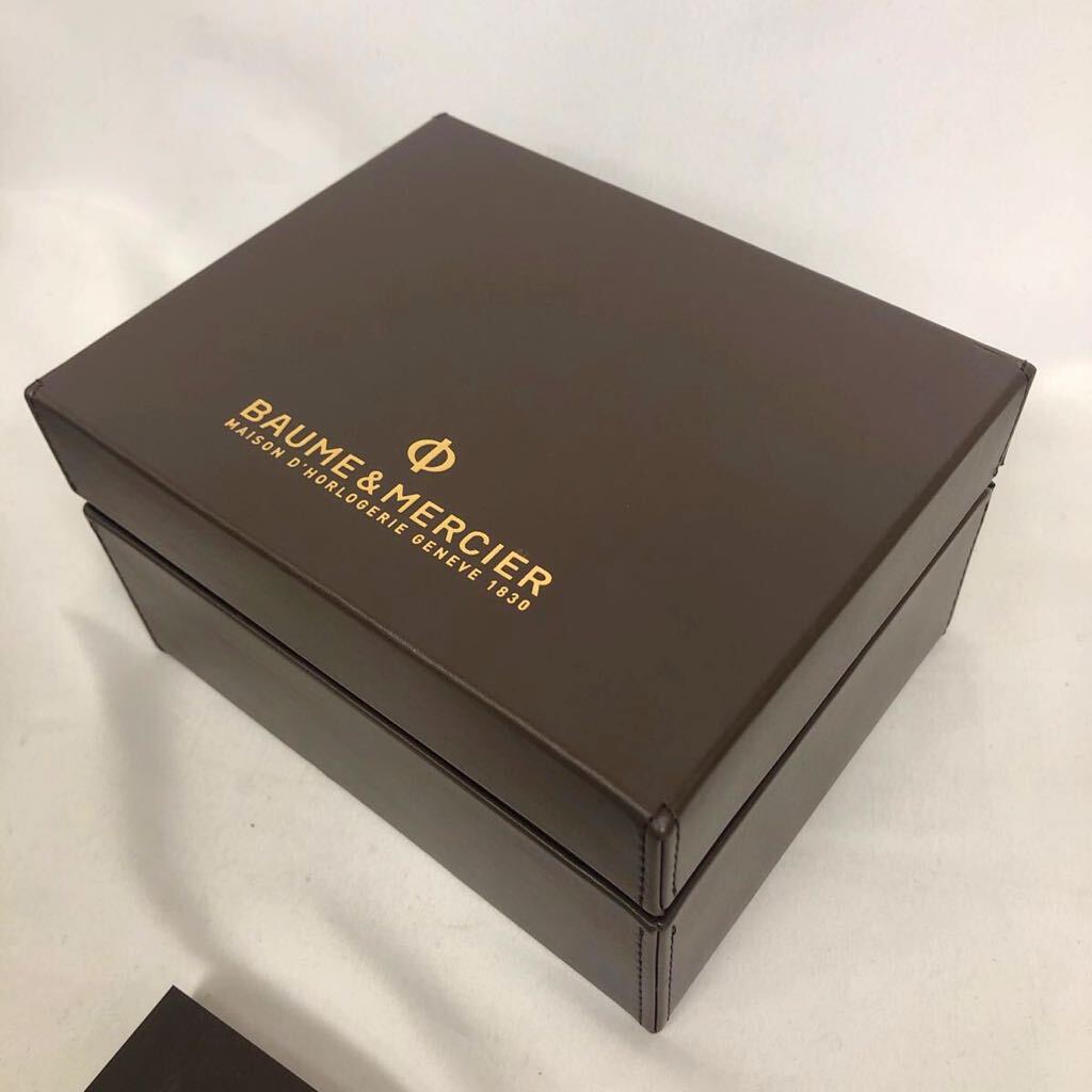 BAUME&MERCIER ボーム&メルシエ 時計ケース 空箱 腕時計 ボックス BOX 空き箱 冊子 付属品 C_画像5