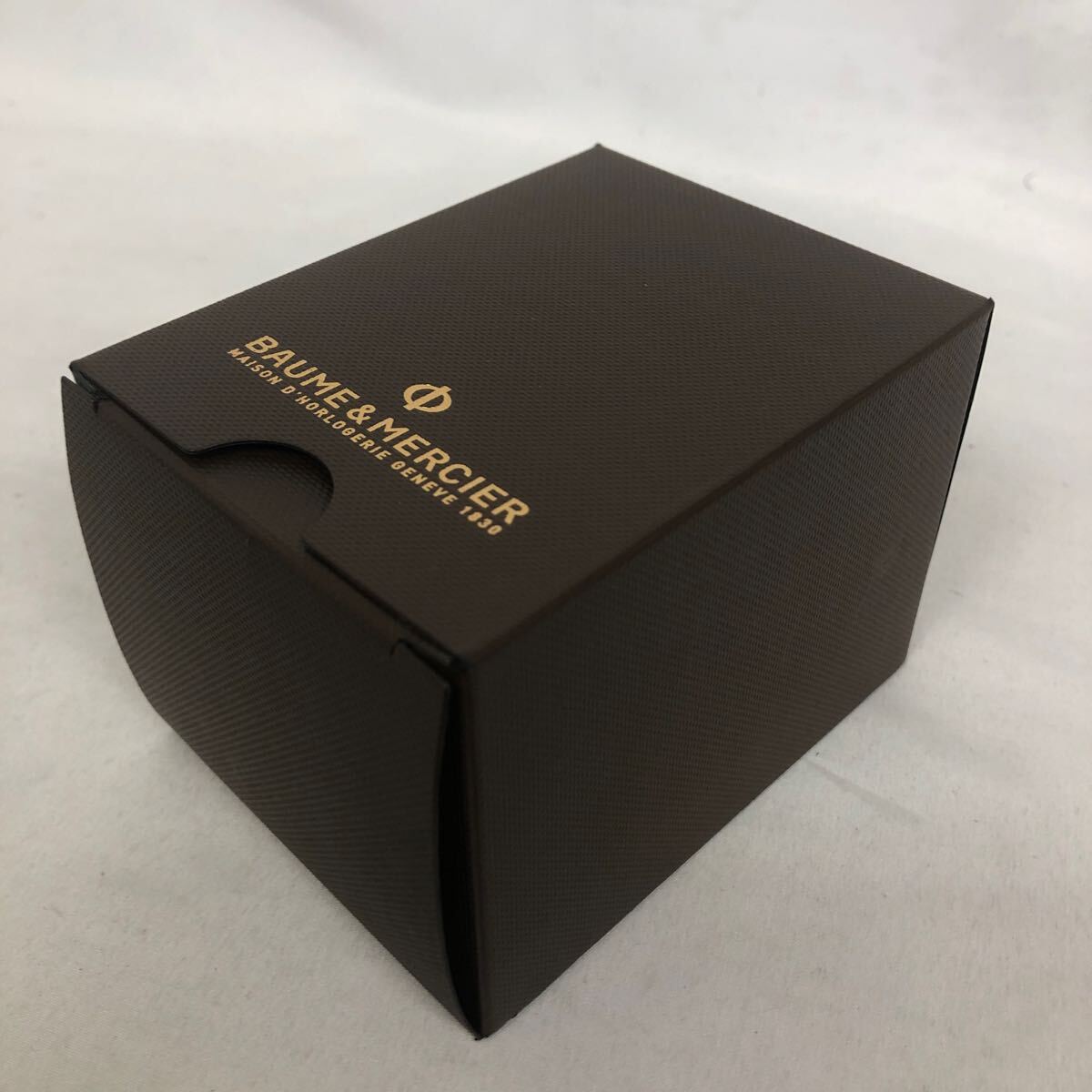 美品 BAUME&MERCIER ボーム&メルシエ 時計ケース 空箱 腕時計 ボックス BOX 空き箱 E_画像7