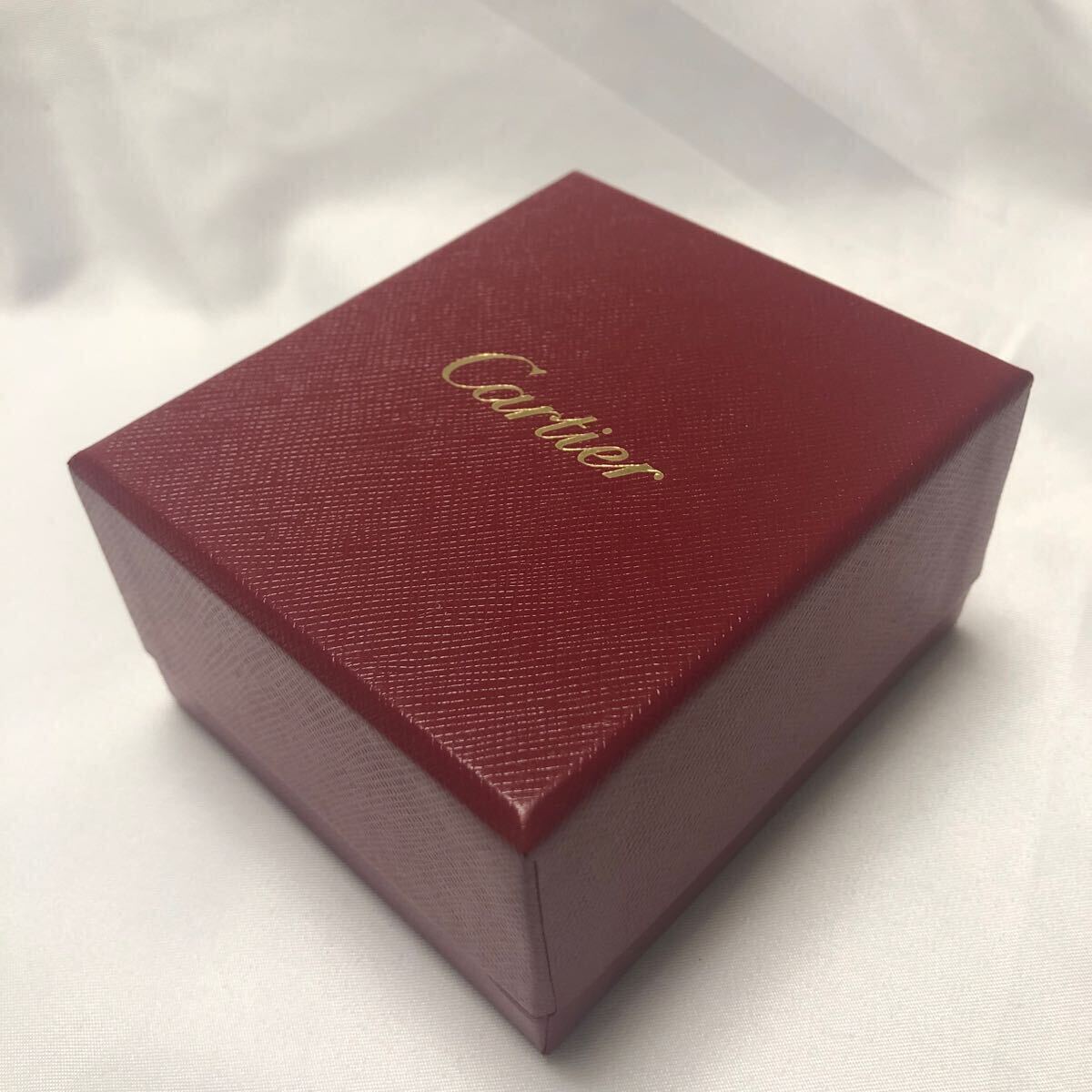 Cartier カルティエ 　ジュエリーケース　空箱　空き箱　ネックレス用　小物 箱　BOX ボックス　ケース CA-X23_画像5