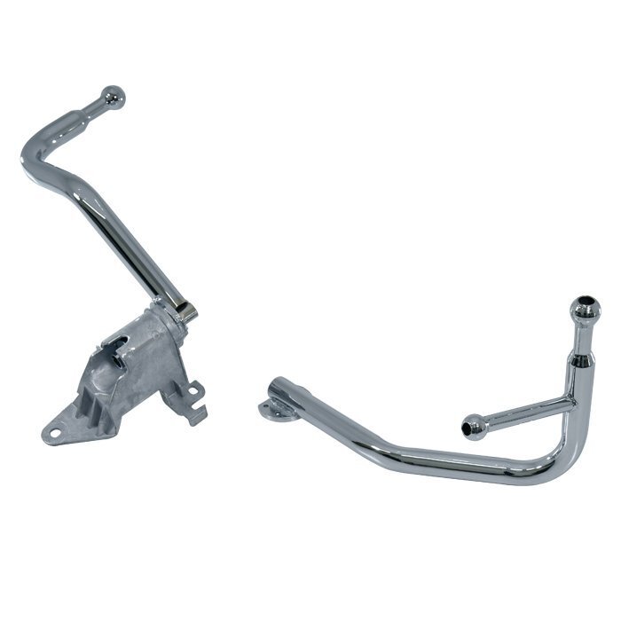  Isuzu 07 Elf exhaust .b wide for plating side mirror stay driver`s seat passenger's seat left right set new goods H19.1~ arm long 