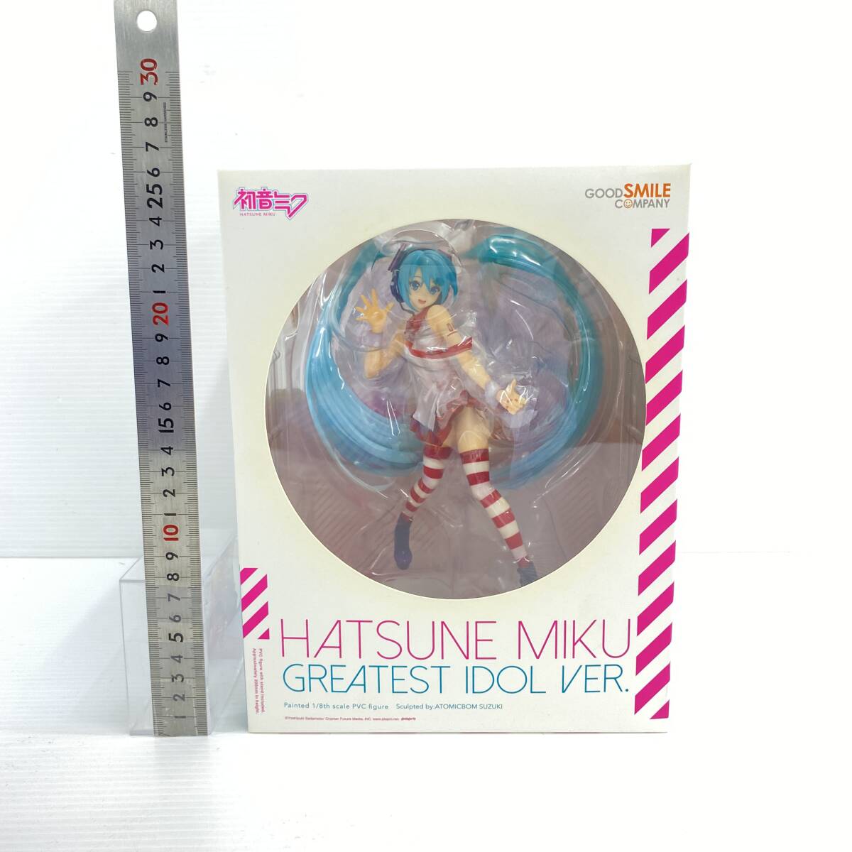 2404601-024 グッドスマイルカンパニー 1/8 初音ミク GREATEST IDOL Ver.未開封/千本桜/2013 Racing Ｍｉｋｕ等 フィギュア4点_画像7