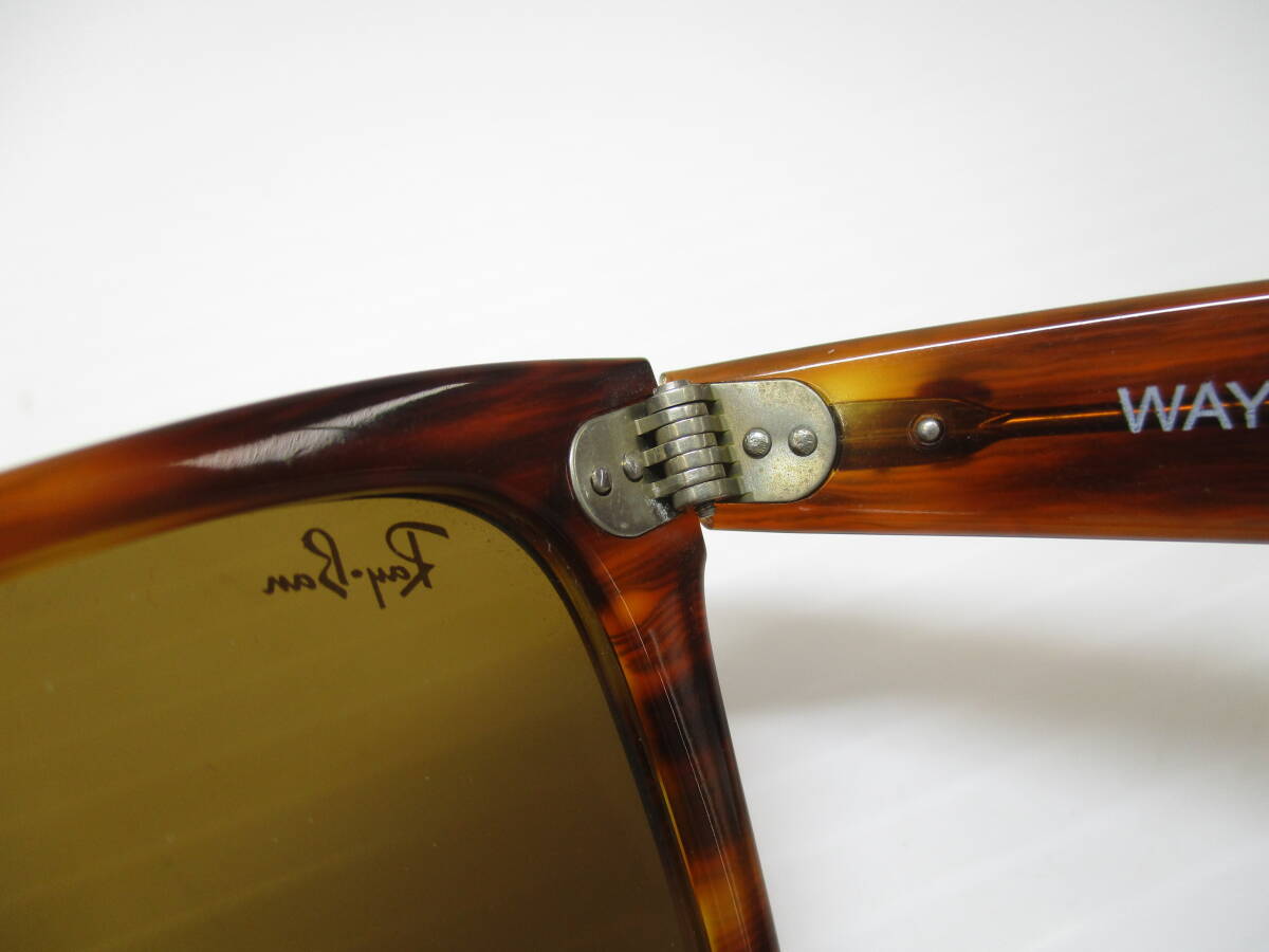2404601-012 Ray-Ban RayBan WAYFARER Wayfarer sunglasses RB2140 tortoise shell pattern case attaching 