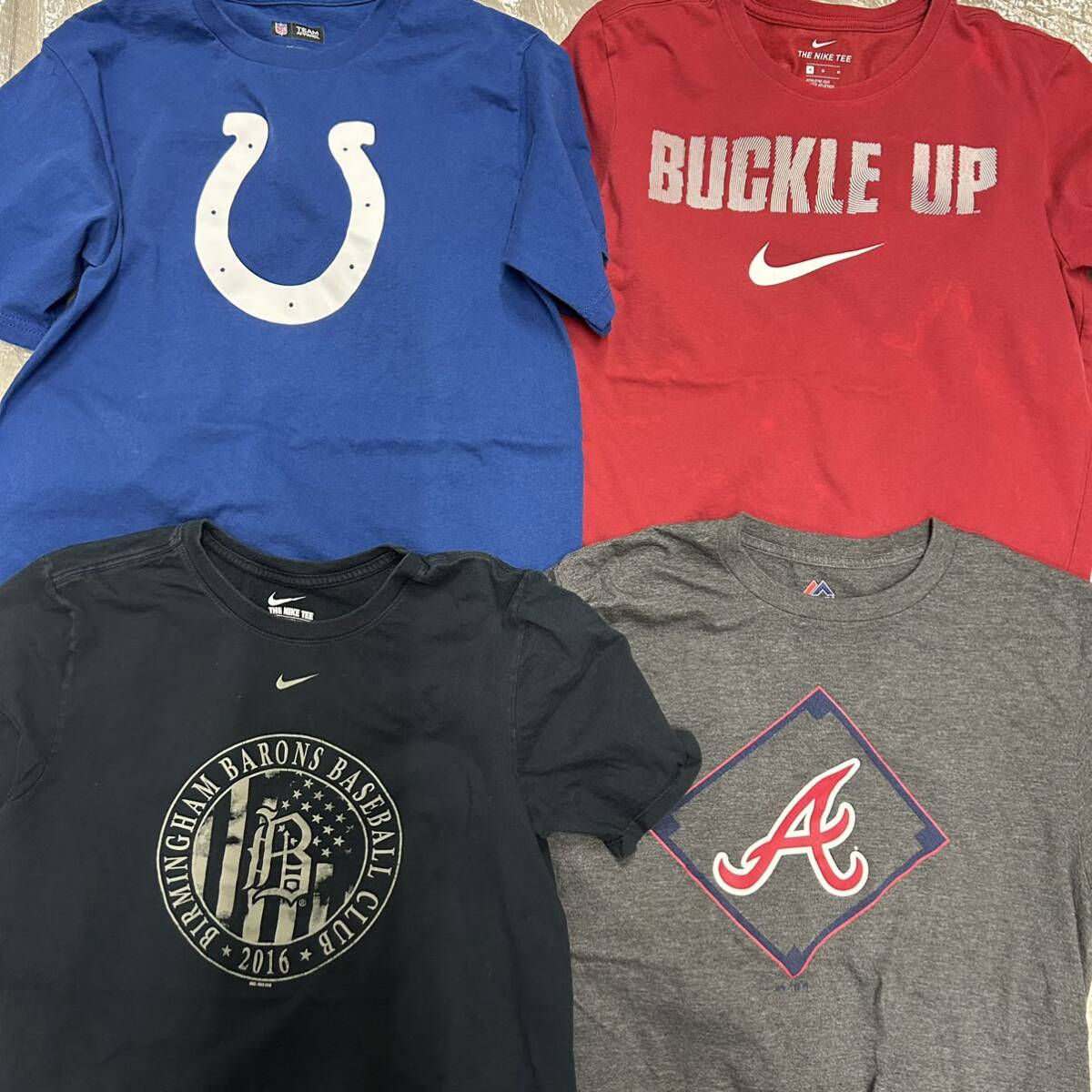 USA古着卸 まとめ売り メンズ チーム系&ブランドTシャツ 16枚 M/L/XL/XXL カレッジ NFL MLB ナイキ アディダス コロンビアの画像5