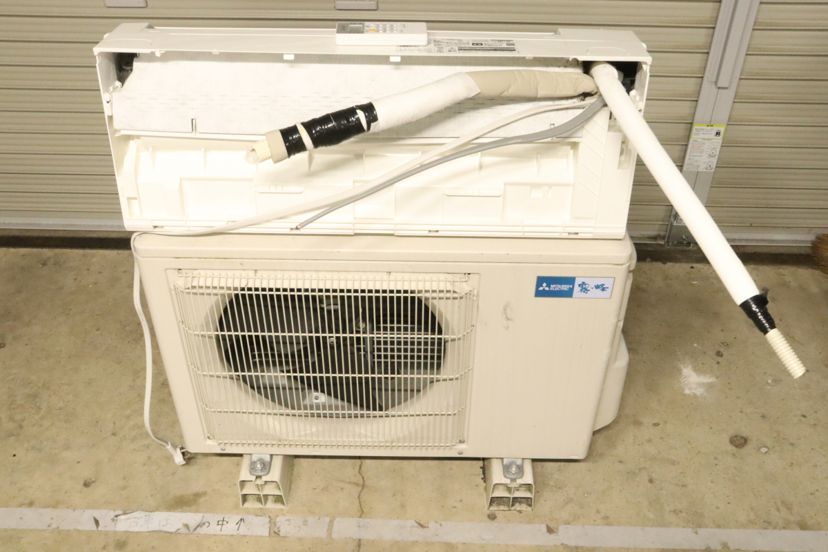 三菱 ルームエアコン MSZ-GV5620S-W 冷房・暖房兼用 セパレート形 空冷式 室内機 室外機 2020年製 Aランク Bランク 040IFZIB04の画像1