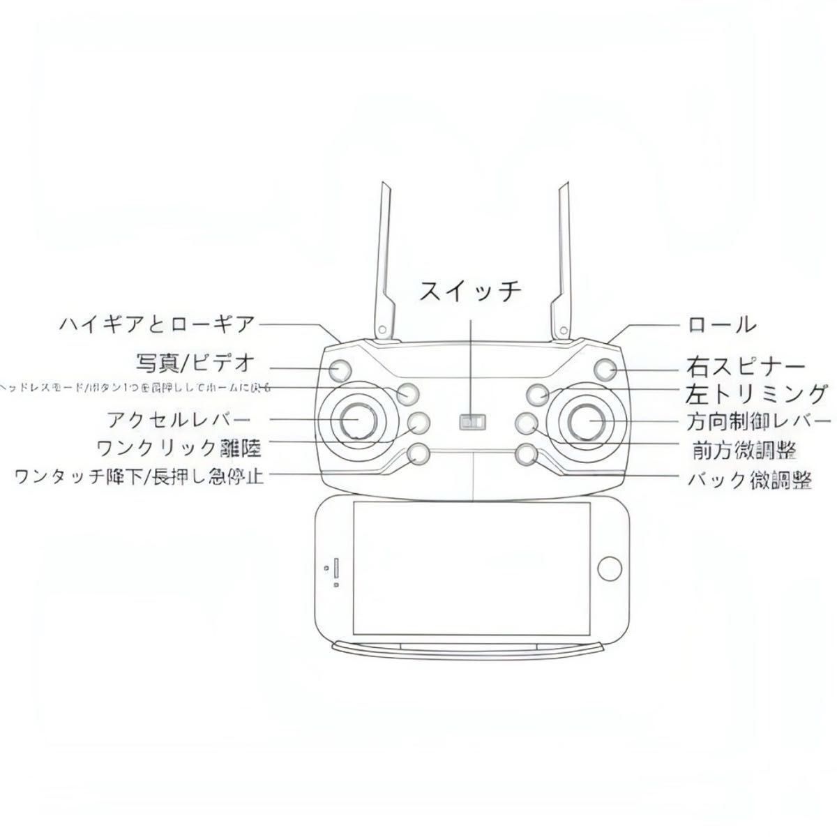 【最終値下げ】小型ドローンHDカメラ搭載  E88 Pro 航空法規制対象外！ ドローン