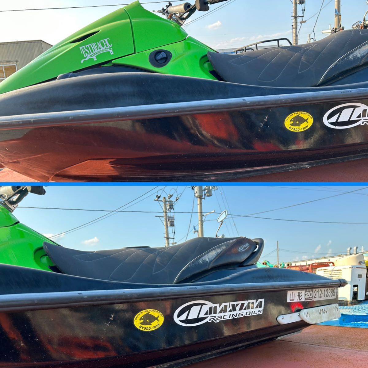 Yahoo!オークション - 川崎 カワサキ ジェット RacING OILS Yahoo!オークション - 川崎 カワサキ ジェット RacING OILS