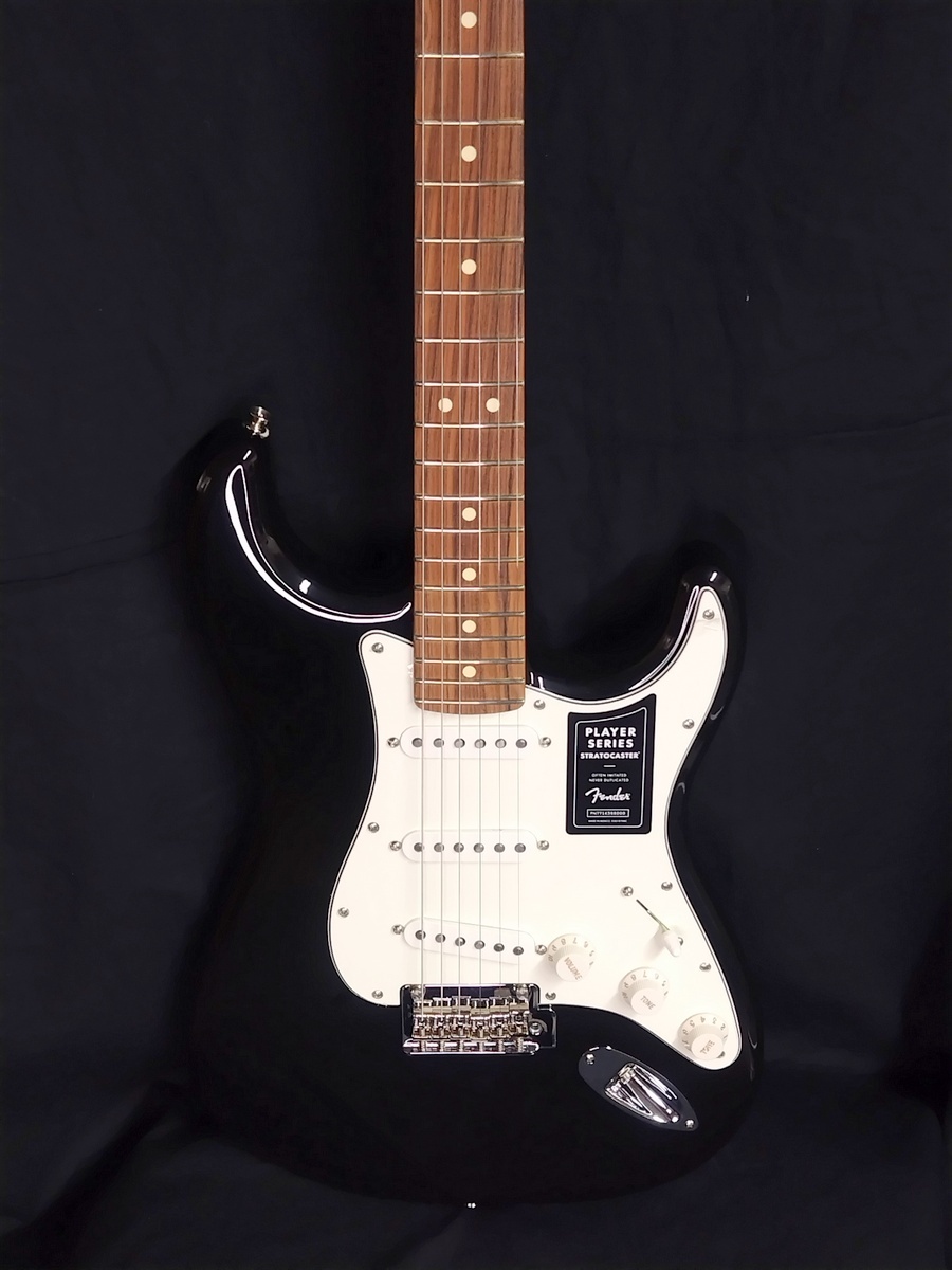 Fender Player Stratocaster PF BLK Black ストラトキャスター_画像3