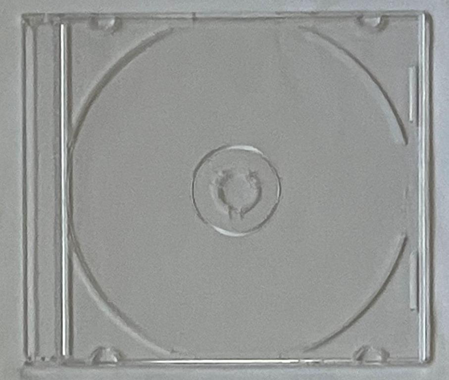 BD/DVD/CD用ケース 厚さ約5mm スリムタイプ 120枚 送料込 215042_画像1