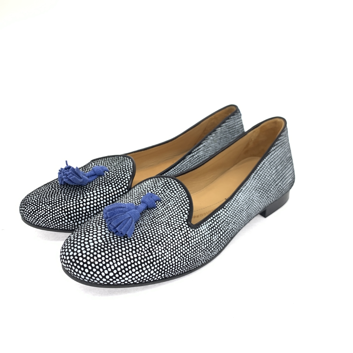  хороший *Chatelles автомобиль teru туфли-лодочки 37* темно-синий точка кисточка женский обувь обувь shoes