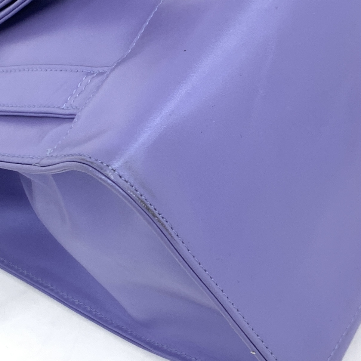  хороший *DKNY Donna Karan New York рюкзак * лиловый кожа женский рюкзак bag сумка 