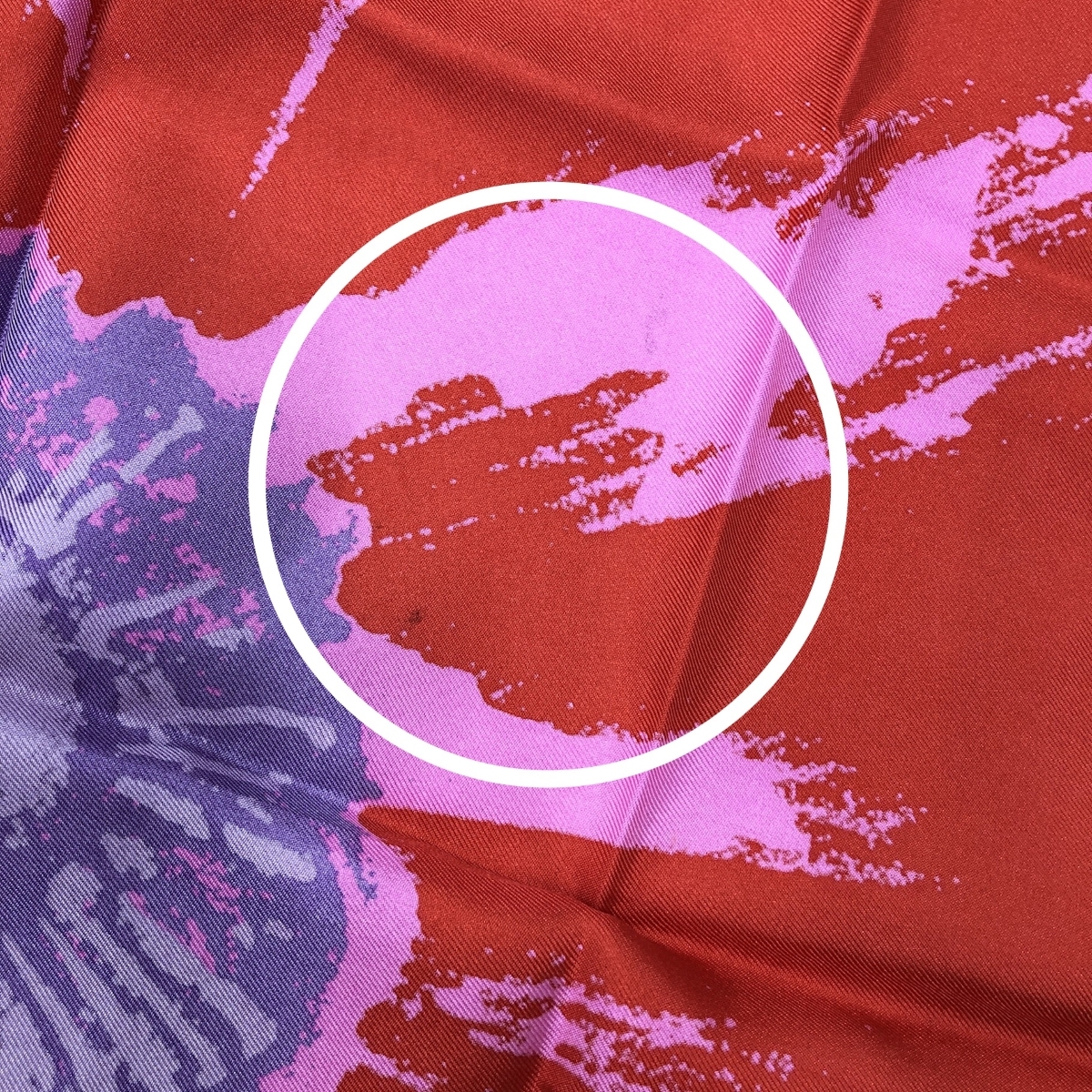 ◆COACH コーチ スカーフ◆ ブラウン/ピンク シルク100％ 花柄 レディース スカーフ カレ 絹 服飾小物_画像4