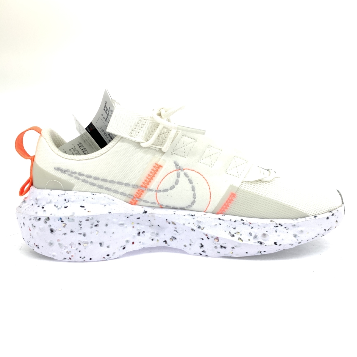 未使用品◆NIKE ナイキ クレーターインパクト スニーカー 24◆CW2386-100 ホワイト レディース 靴 シューズ sneakers_画像3