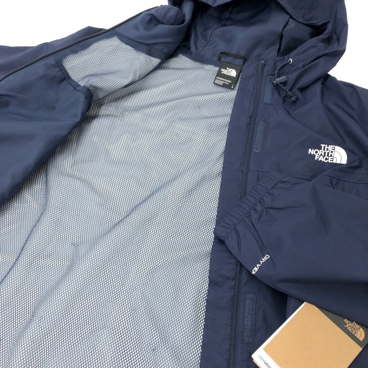 未使用品◆THE NORTH FACE ザノースフェイス ナイロンジャケット Lサイズ◆ ネイビー レディース NF0AQEU8K2 ANTORA JACKET アウター 60_画像4