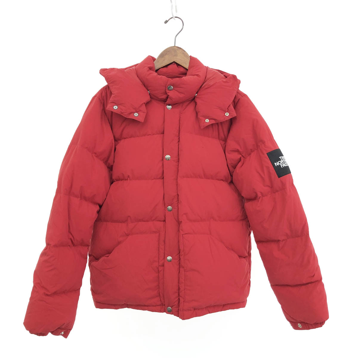 良好◆THE NORTH FACE ザノースフェイス ダウンジャケット ◆ND91401 レッド メンズ アウター_画像1