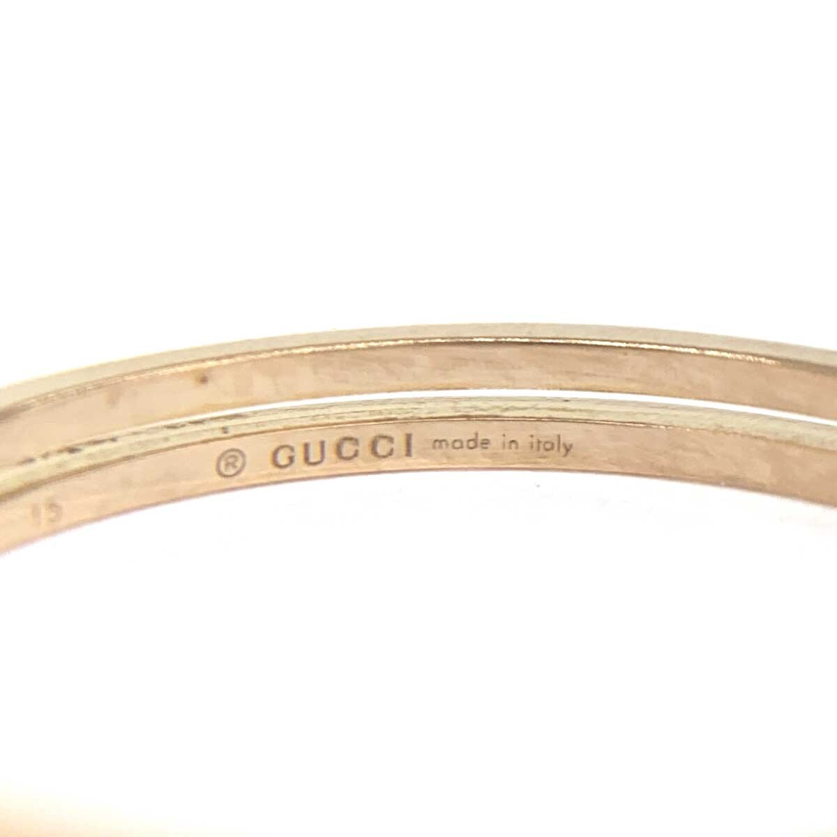 美品◆GUCCI グッチ インフィニティリング K18リング ◆ ゴールドカラー K18PG レディース 総重量:1.9g 指輪 ring jewelry ジュエリー_画像6