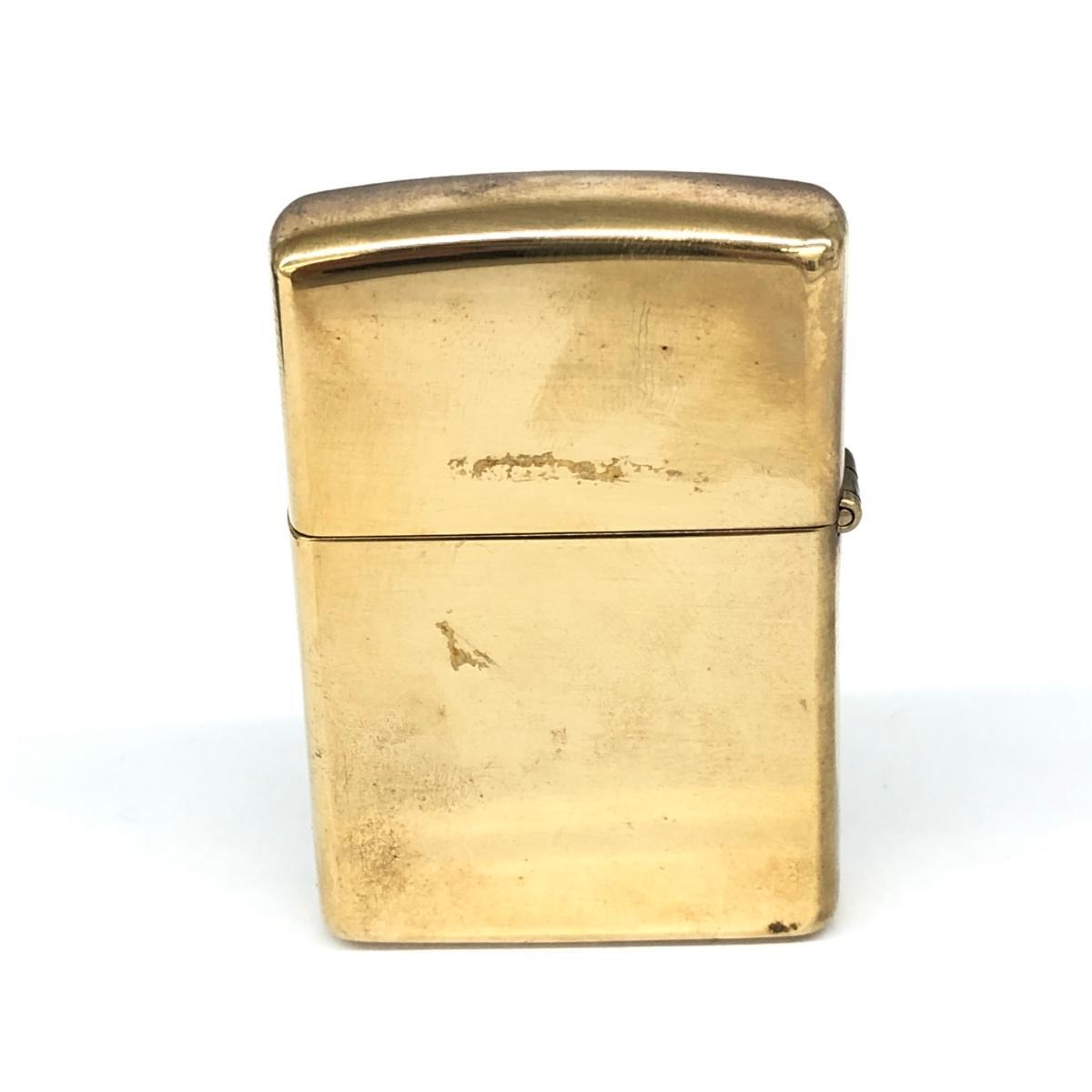 ◆Zippo ジッポ ライター ◆ ゴールドカラー 1991年/ハードロックカフェ 喫煙グッズ_画像4