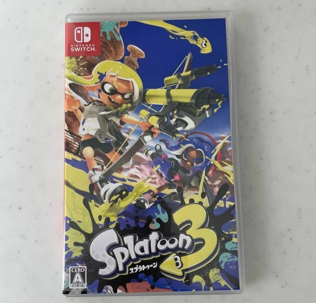 美品中古 Switch Nintendo スプラトゥーン3_画像1