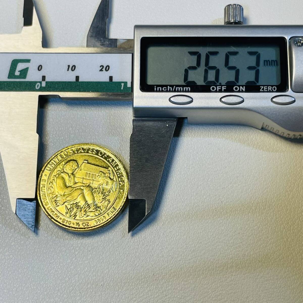 アメリカ 硬貨 古銭 第8代大統領 2008年 マーティン・ヴァン・ビューレン 1837-1841年 自由の女神 記念幣 コイン 重7.97g_画像6