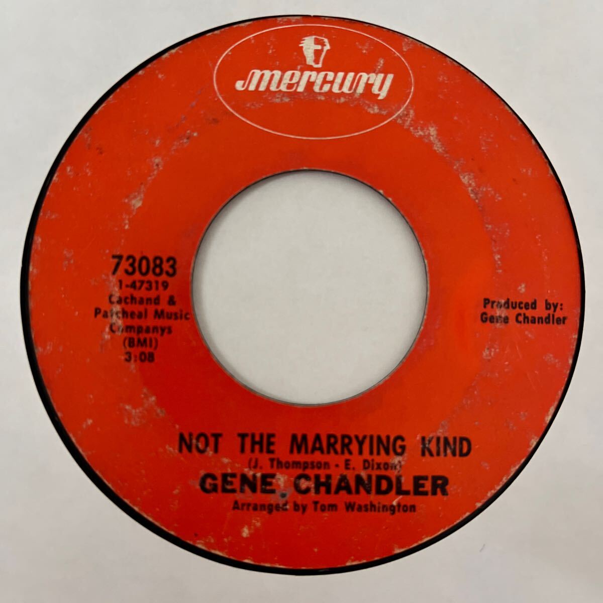 US / 7 / 1970 / GENE CHANDLER # GROOVY SITUATION / NOT THE MARRYING KIND_画像2