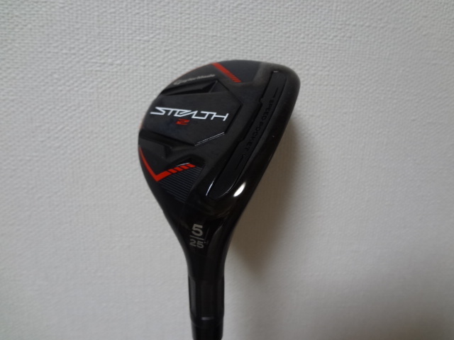 ★1円から★TaylorMade★テーラーメイド★STEALTH2★ステルス2★レスキュー★#5★5U★25°★KBS MAX MT85 JP★S★中古★_画像1