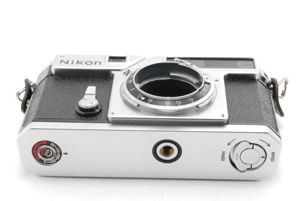 [AB Exc+] Nikon SP Rangefinder Film Camera Late Titanium Curtain From JAPAN 8895の画像5