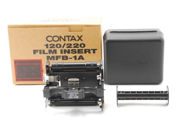[A Top Mint] CONTAX 645 MFB-1A 120/220 Film Insert Holder w/Box From JAPAN 8873_画像1