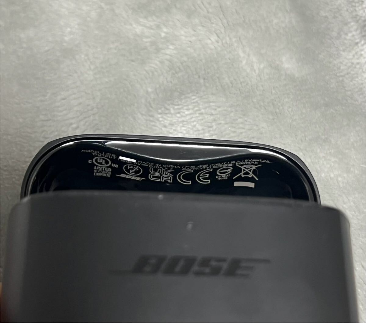  1円スタート！！　Bose QuietComfort Earbuds II トリプルブラック　ワイヤレスイヤホン Bluetooth ノイズキャンセリング _画像5