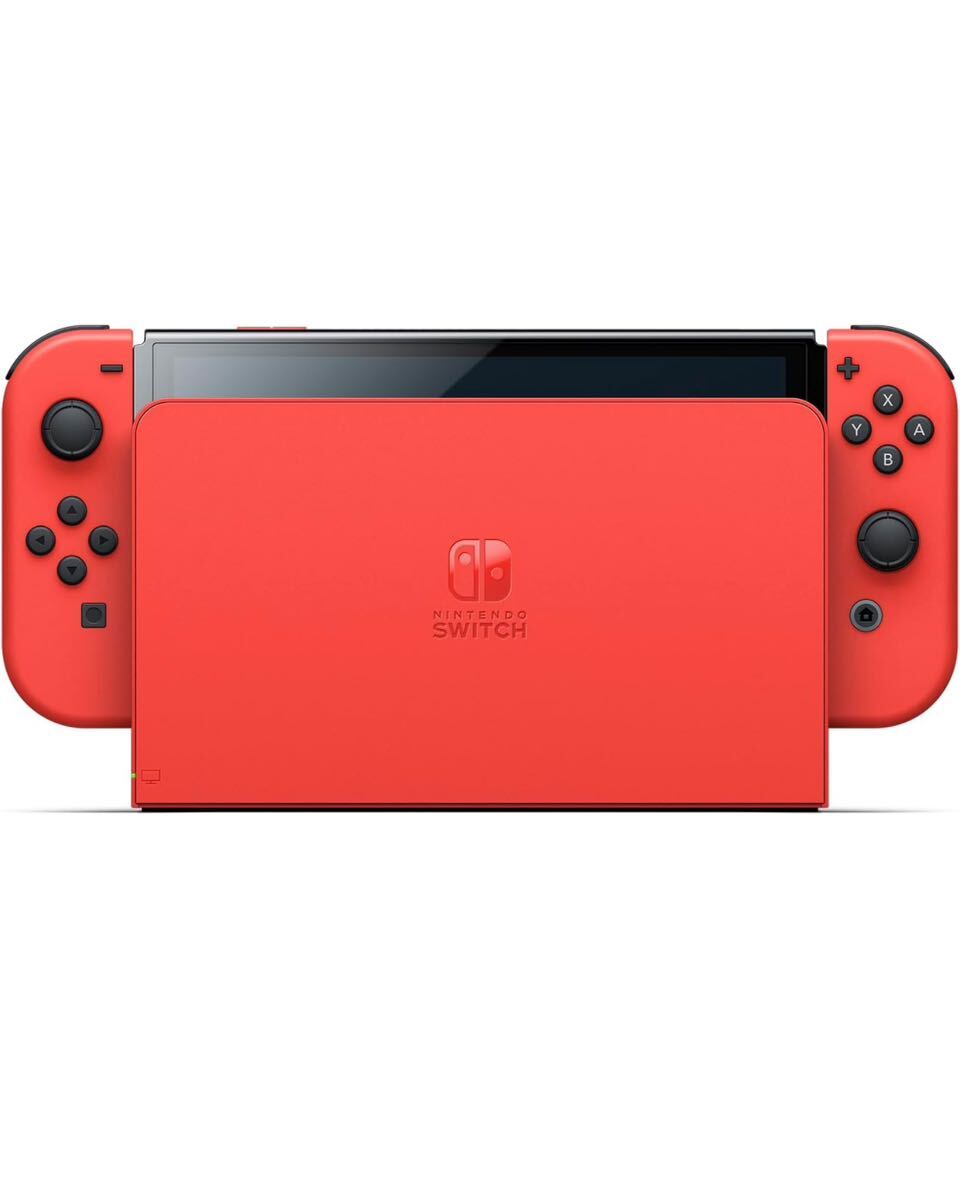 1円スタート！！新品未開封・未使用　任天堂　 Nintendo Switch 本体 (有機ELモデル) マリオレッド_画像6