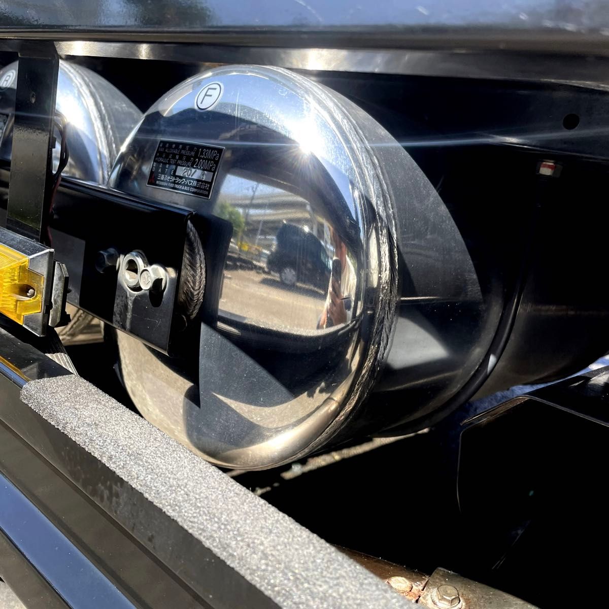 ★青汁500ml×2★トラック　バス　ダンプ アルミ　ステンレス　エアータンク　燃料タンク　磨き　ポリッシュ　鏡面　ホイール