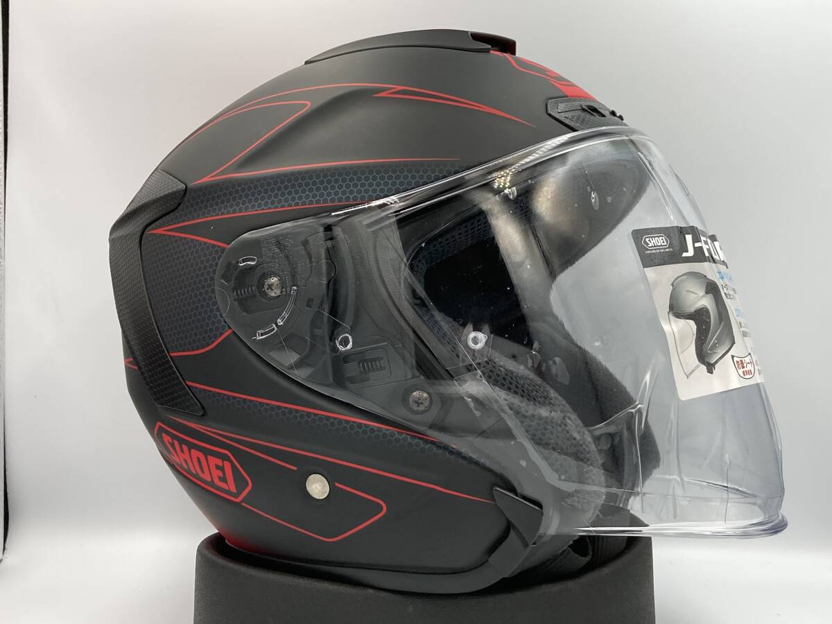 SHOEI ショウエイ J-Force4 Jフォース4 MODERNO モデルノ ジェット ヘルメット Mサイズ 使用極小!! 程度良好!! J-フォース4 Jフォース4 _画像2