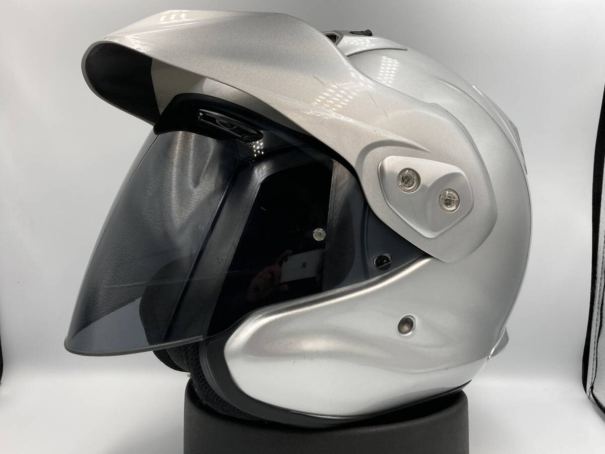 Arai ARAI CT-Z CT Zsi-ti Z алюминий серебряный шлем затонированный имеется!! XL размер CT-Z ct-z ct z