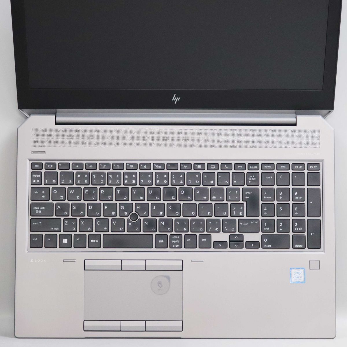 1円スタート Quadro P1000 搭載 HP ZBook 15 G5 Mobile Workstation (Core i7-8750H/メモリ32GB/SSD512GB/Windows11 Pro)の画像2
