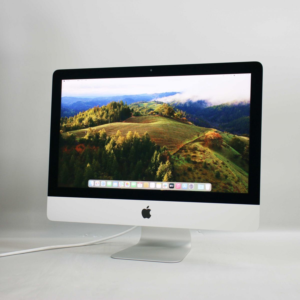 1円スタート Apple iMac Retina 4K, 21.5インチ, 2019 (Core i5-8500/メモリ32GB/SSD28GB+HDD1TB(Fusion Drive)/macOS 14)_画像1