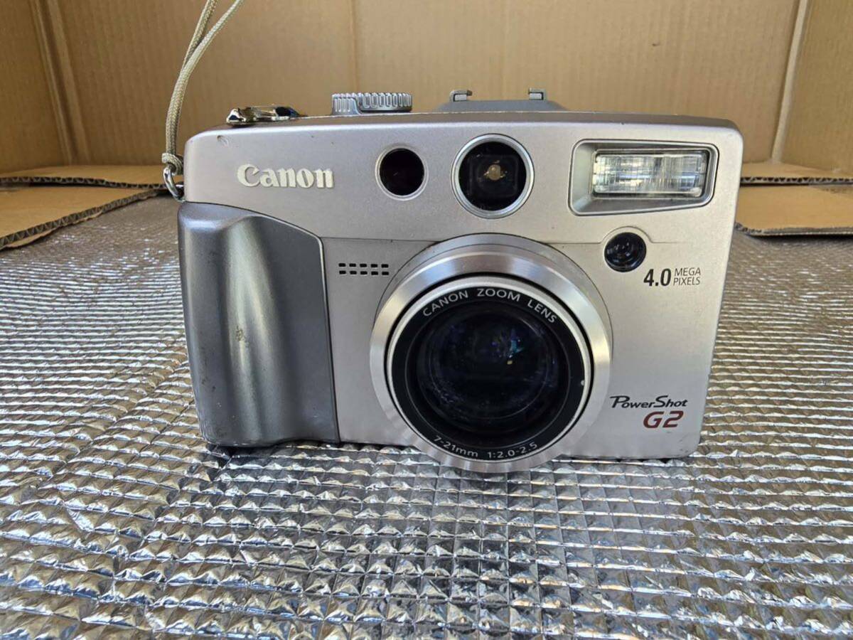 Canon キャノン PowerShot G2 ZOOM LENS 7-21mm f2-2.5 ジャンク品扱い (0.05)_画像8