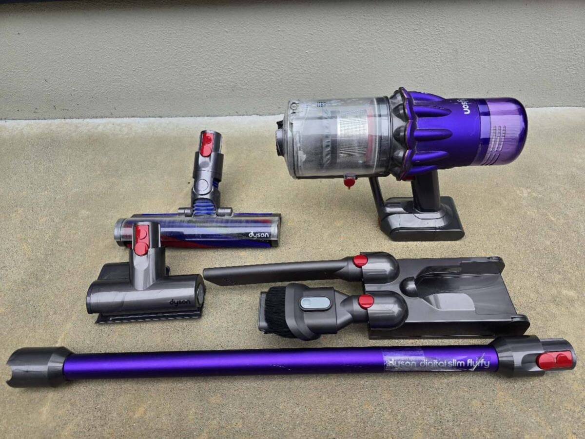 Dyson ダイソン SV18 Digital Slim Fluffy 掃除機 コードレスクリーナー □吸引動作確認済み□v現状渡し (01-予)_画像1